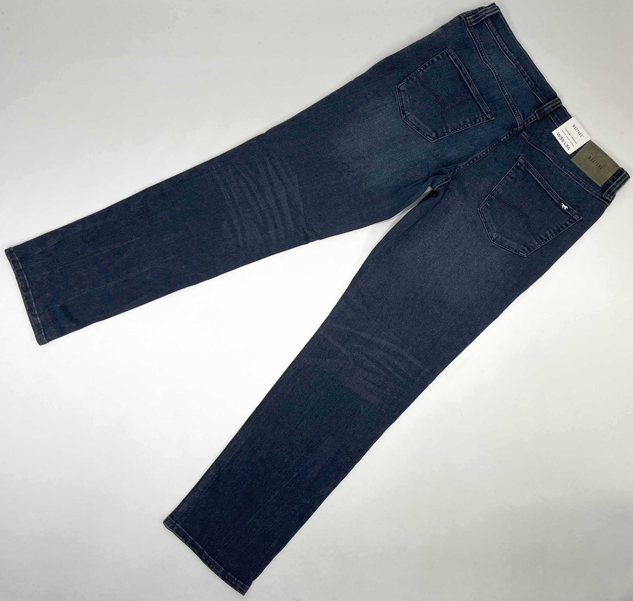 Spodnie męskie jeansy Mustang Tramper Tapered 782 Deep W31 L34