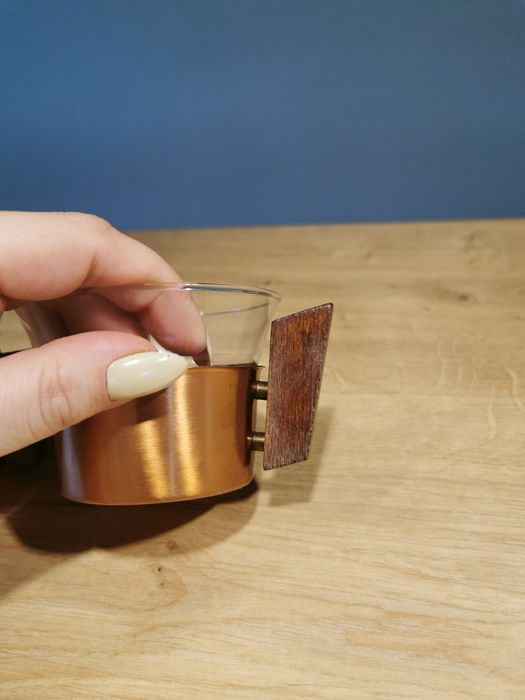 Zestaw filiżanek Schott&Gen Mainz Jenaer Glas