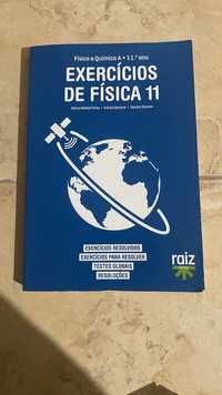 Exercícios de Física 11 - Física e Química A - 11.º ano