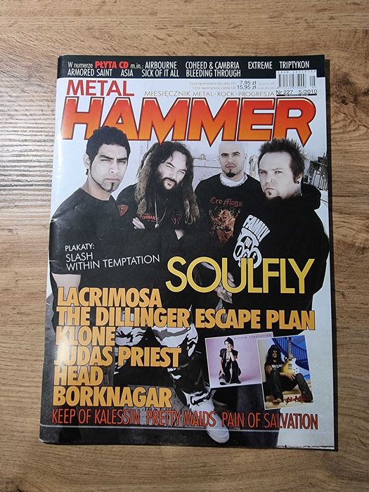 Metal Hammer 5/2010 - Soulfly, Plakat XL: Slash, Within Temptation