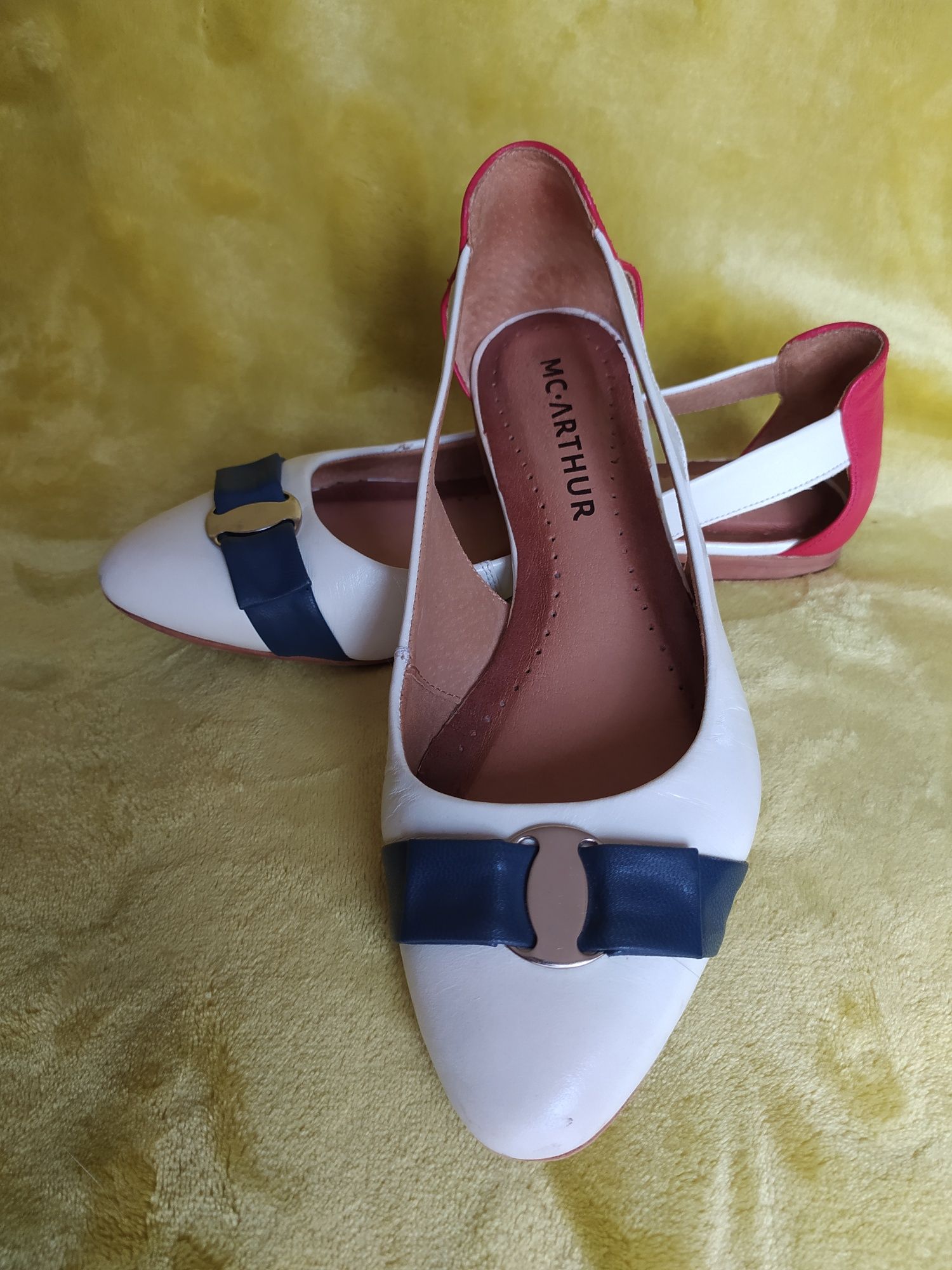 Buty damskie, 38r, McArthur, skóra