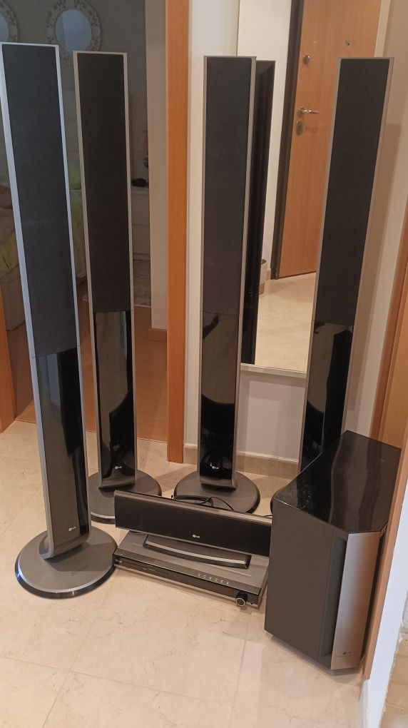 Home cinema LG c/5 colunas