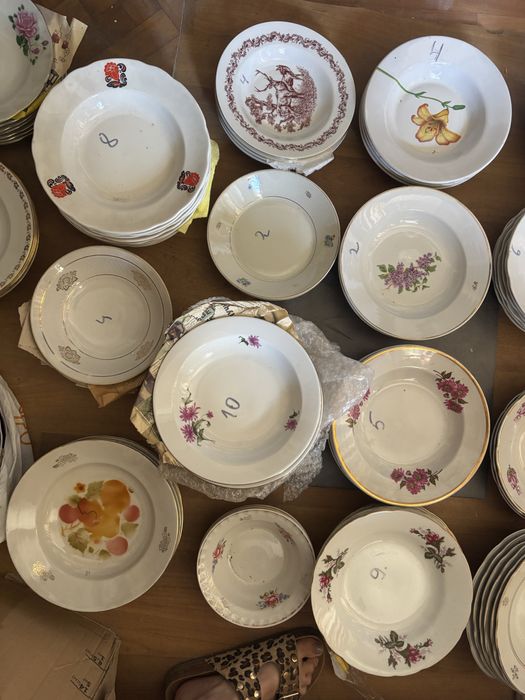 Тарілки блюда супові підставні десертПОСУД СРСР сервиз сервіз поштучно