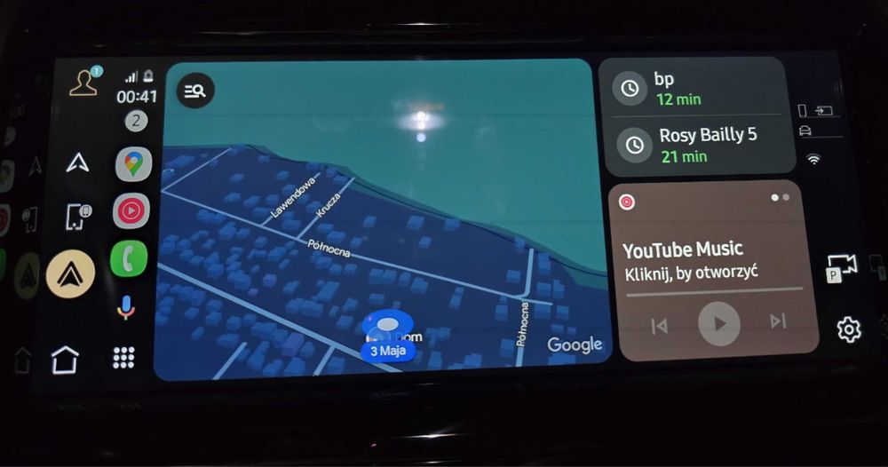 Konwersja USA/EU Jaguar Land Rover Aktywacja Android AutoCarplay MAPY