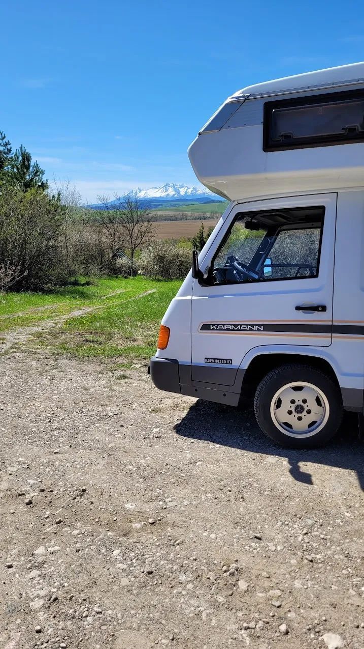 Mercedes-Benz MB100  Mercedes MB100 KARMANN - mój prywatny kamper, od 5 lat w moich rękach!