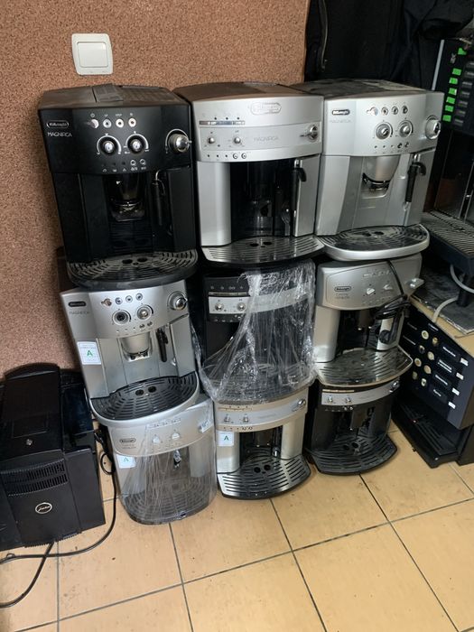 Кофемашини Delonghi не обслужені