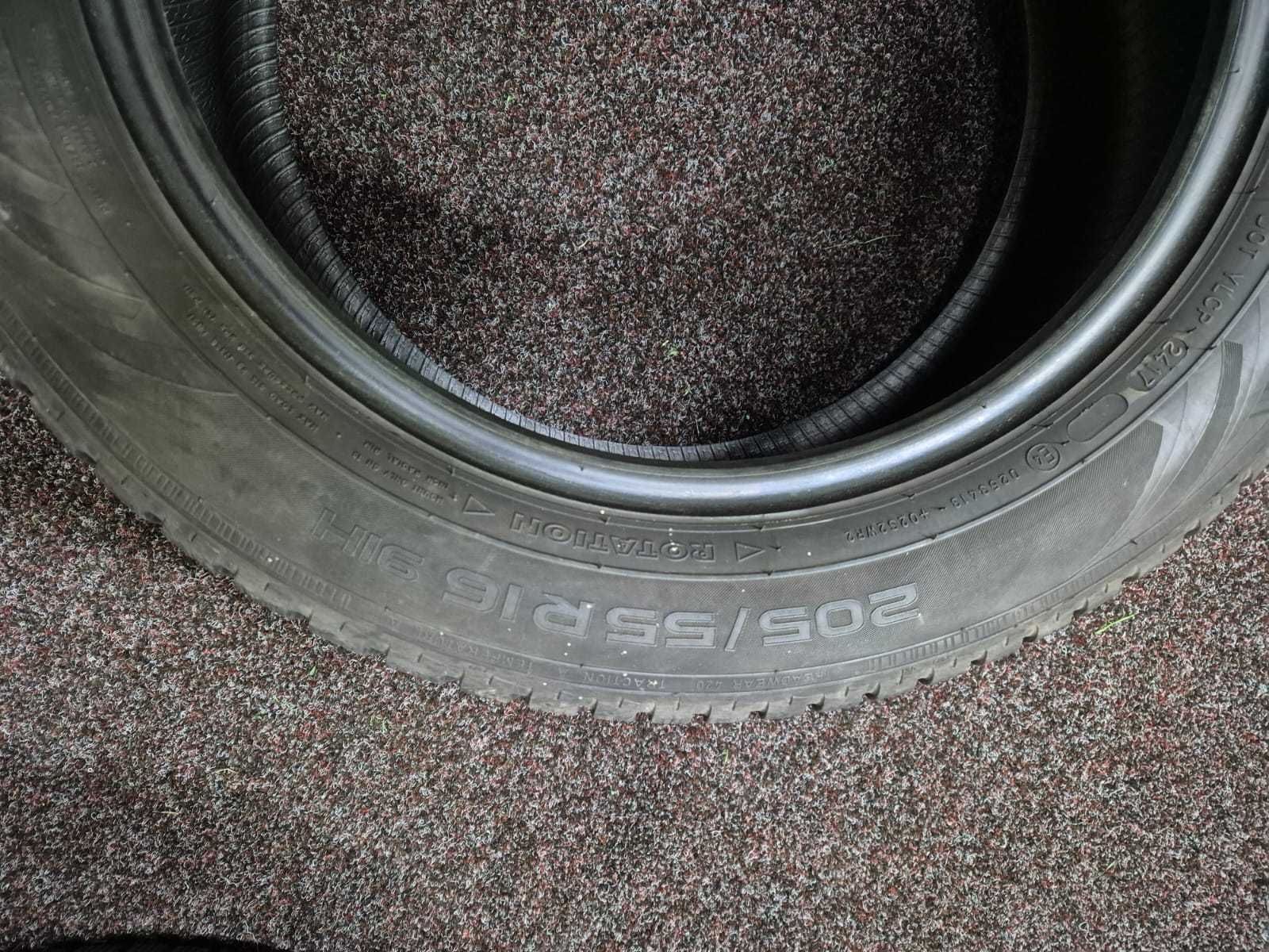 Opony zimowe Nokian WR D3 o wymiarach 205/55R16