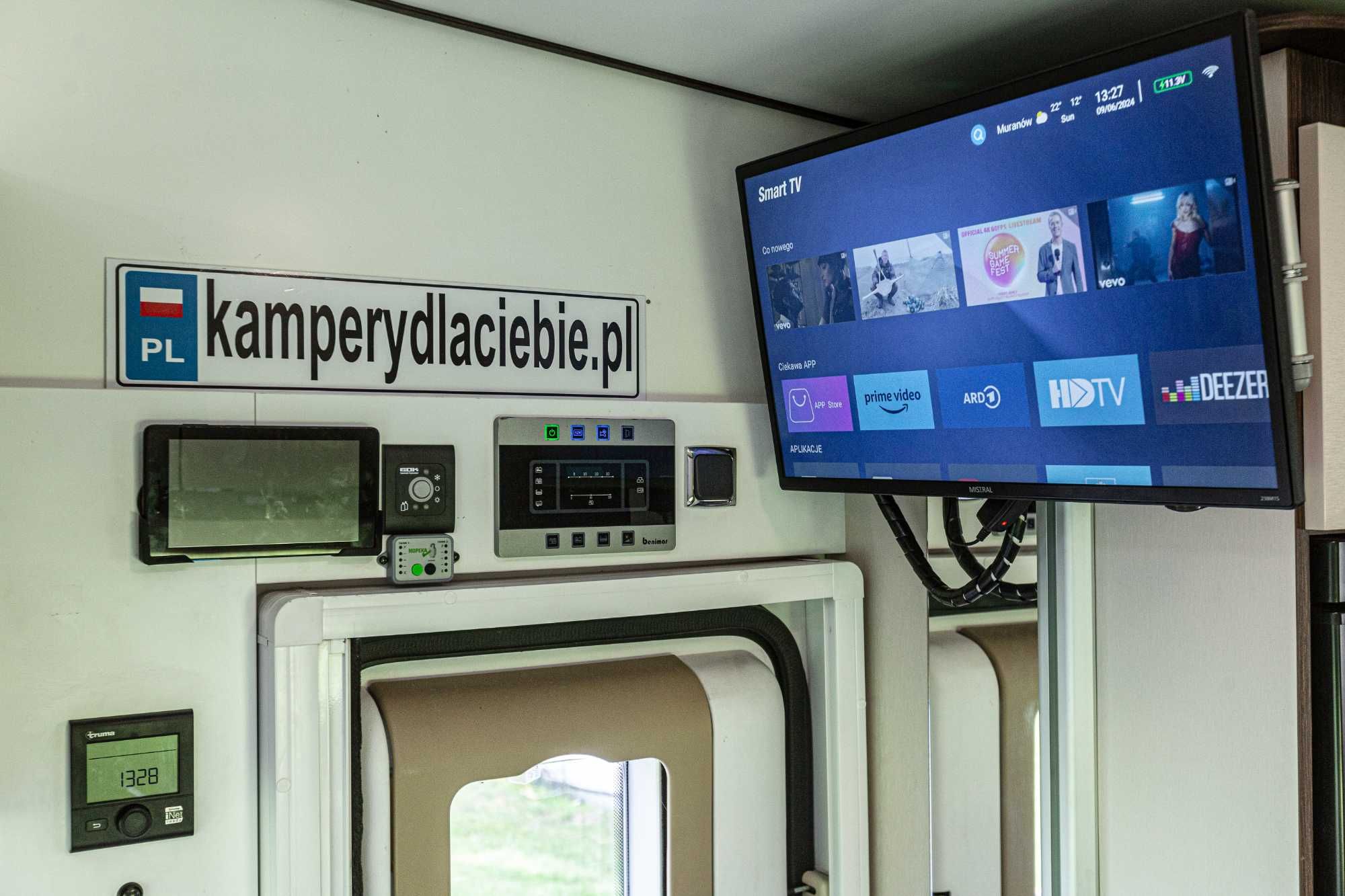 Wynajem kamperów 5 osobowe luksusowe KAMPERY WYNAJEM