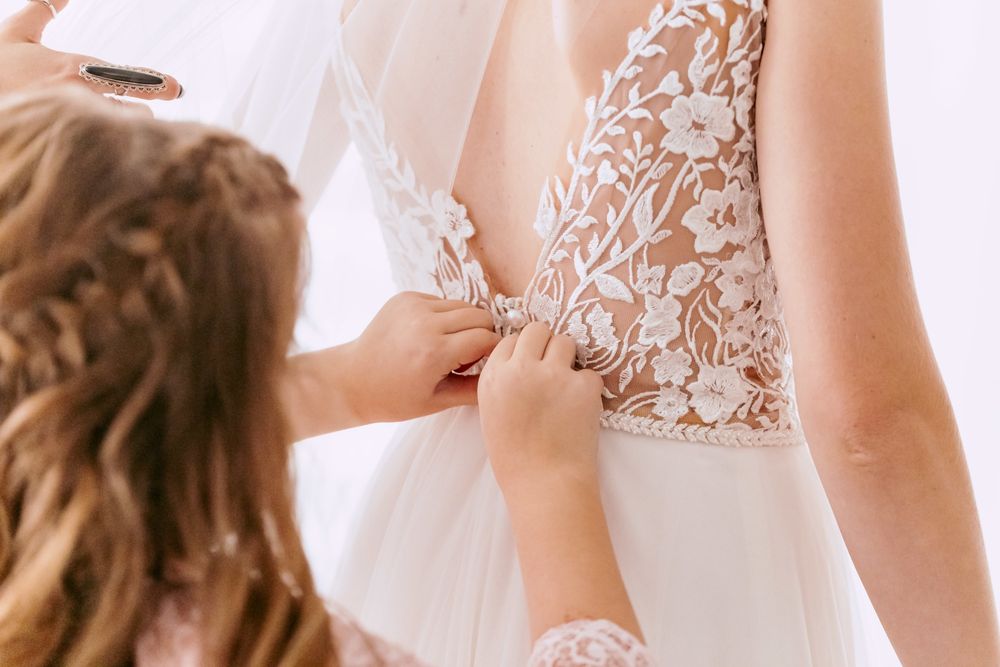 Suknia ślubna 36 38 boho rustykalny etola welon ecru