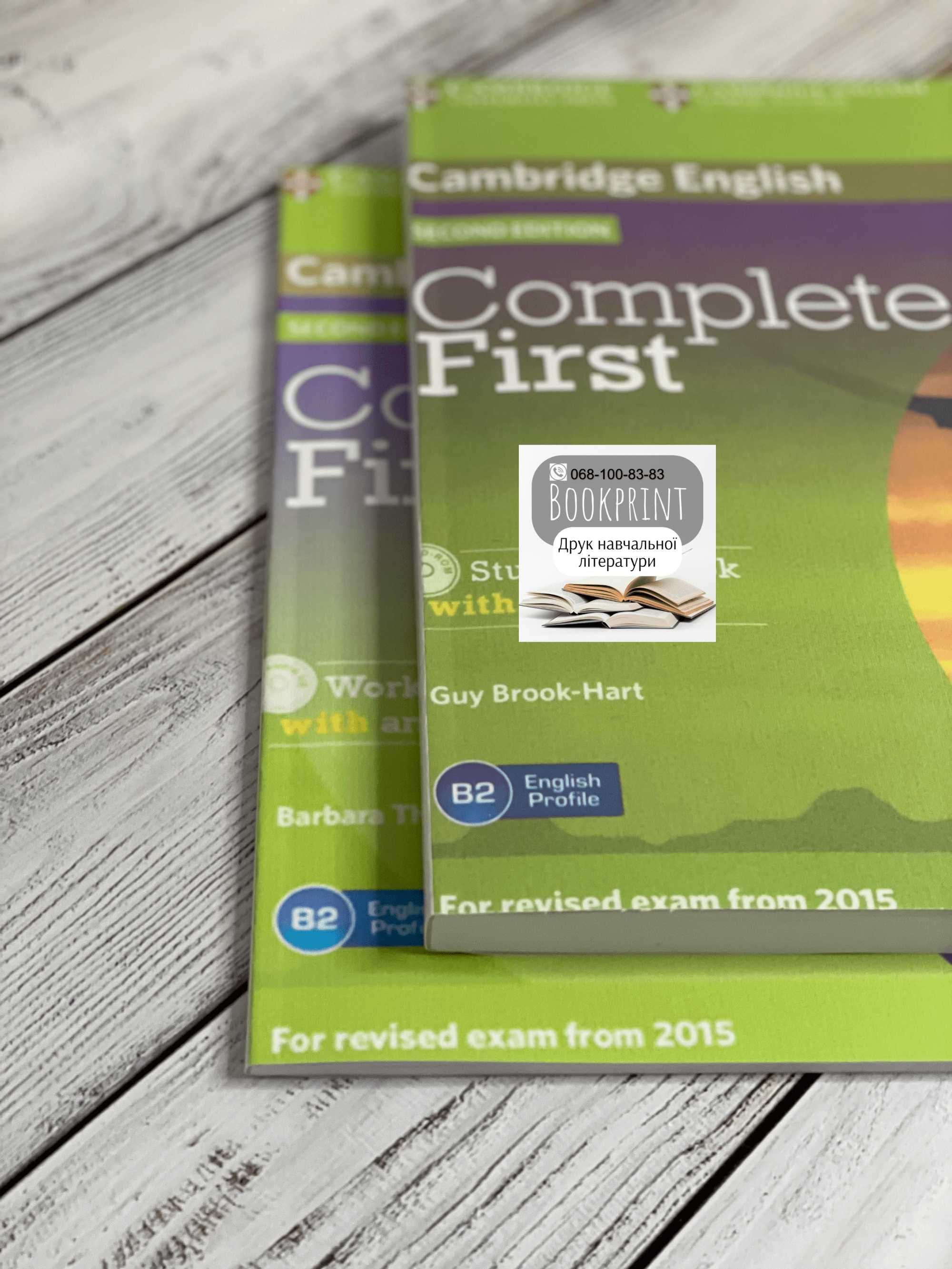 Complete First 2nd Edition FCE Practice книга+зошит+АУДІО