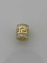 Złoty element charms na bransoletkę Pandora, Próba 585. Nowy (4171)