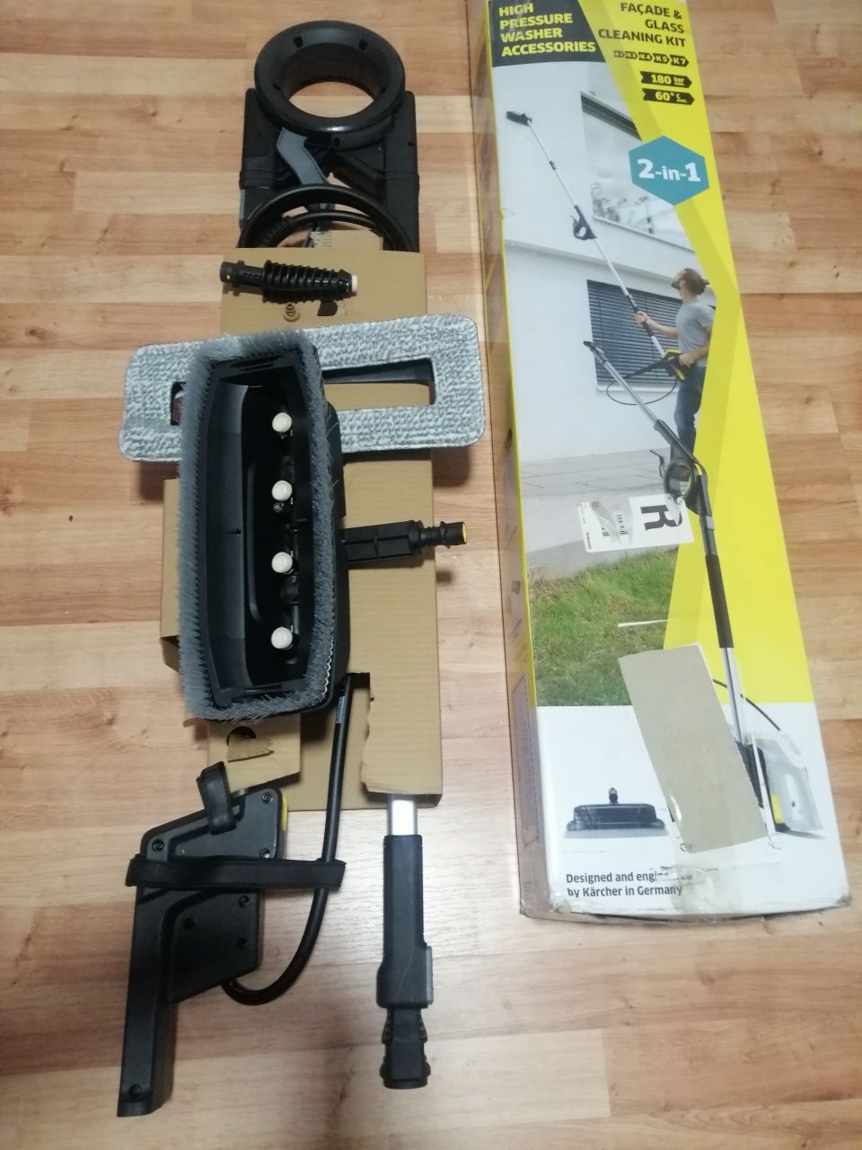 Karcher TLA-4, zestaw do mycia elewacji i okien+szczotki