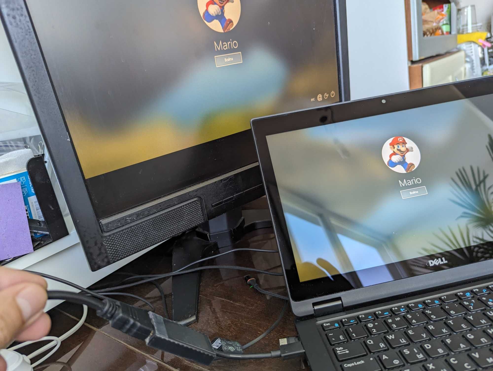 Адаптер переходник HP USB-C to HDMI 2.0  США новый качество
