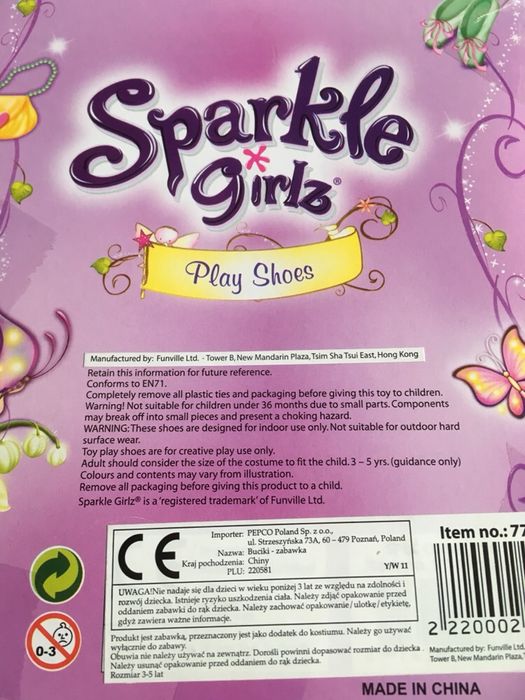 Buciki dla dzieci Sparkle Girls
