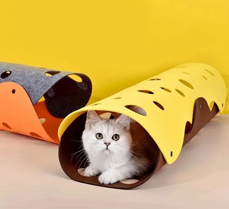 Ігрішка для котів тунель фетр