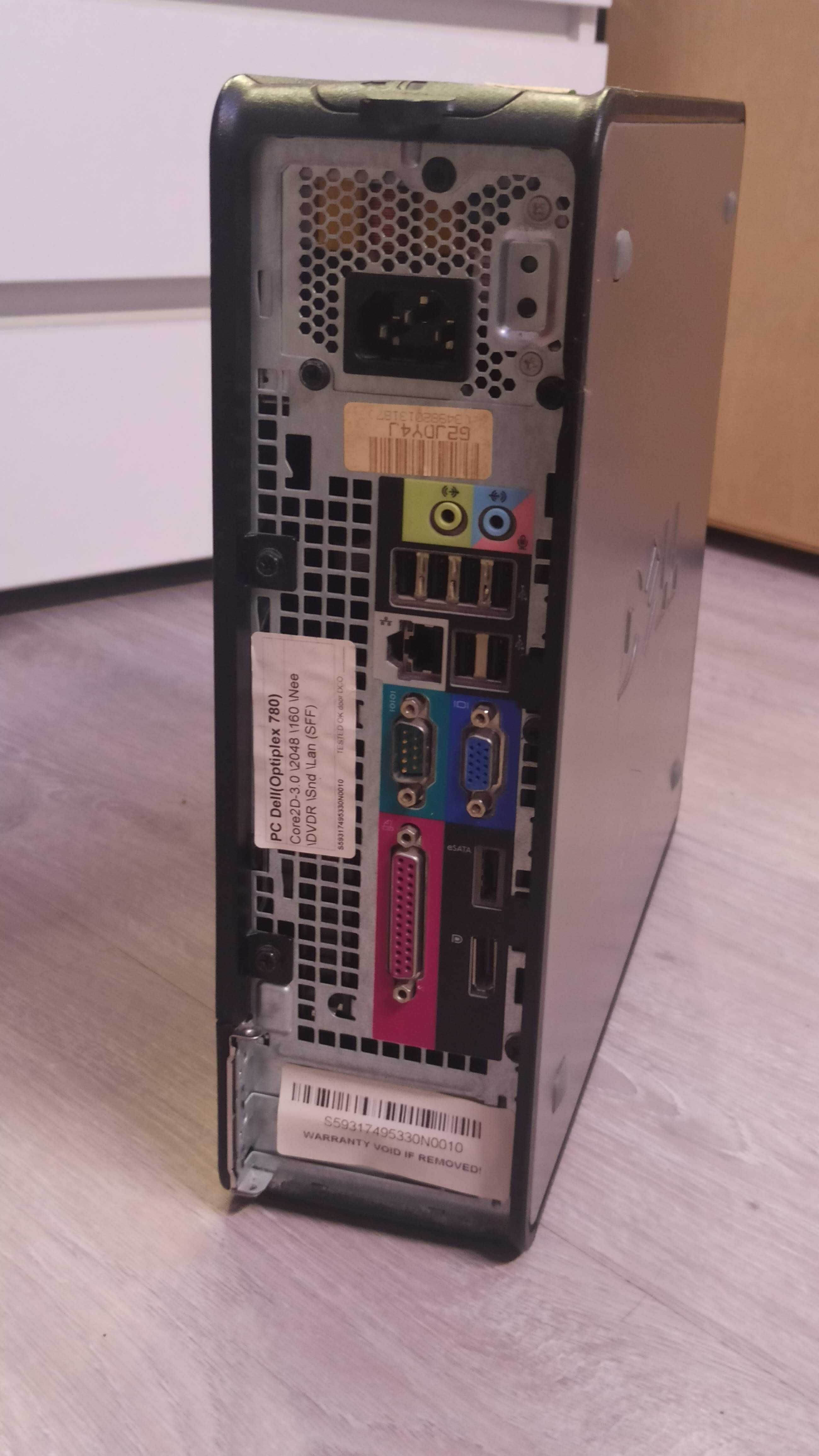 Dell Optiplex 780 ram 4gb/ 250ssd / Windows 10 mały