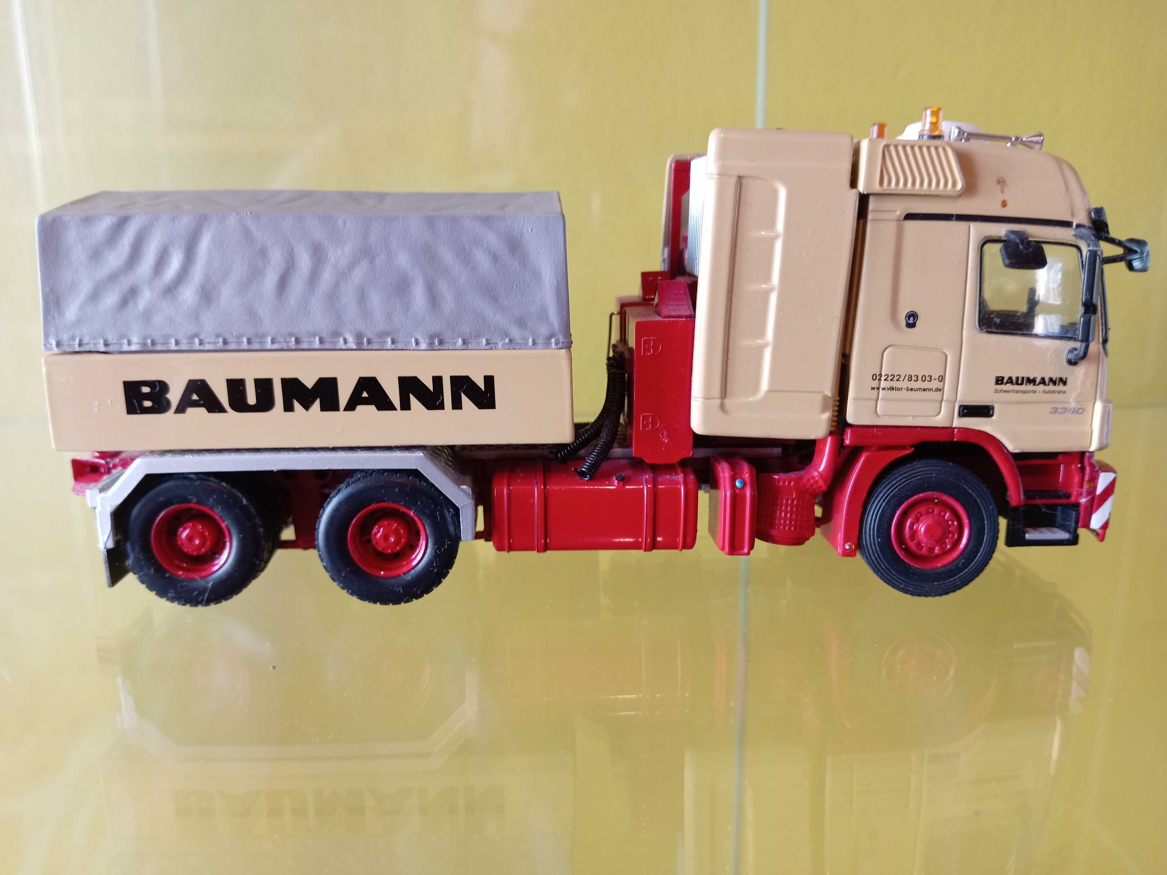 Model WSI 1:50 Baumann MB Actros TITAN 3360 V8 AS 6x6 MP2 L
