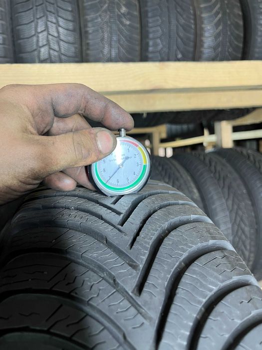 GS1097 Зимові шини 185/65r15 Michelin Alpin 5 пара резина