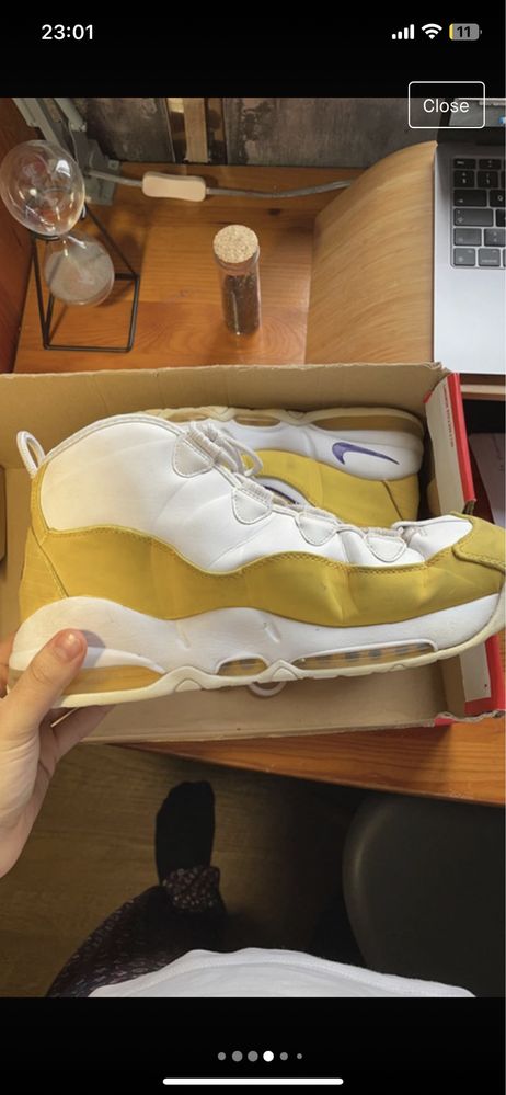 NIKE Air Max Uptempo ‘95 (Lakers edition)