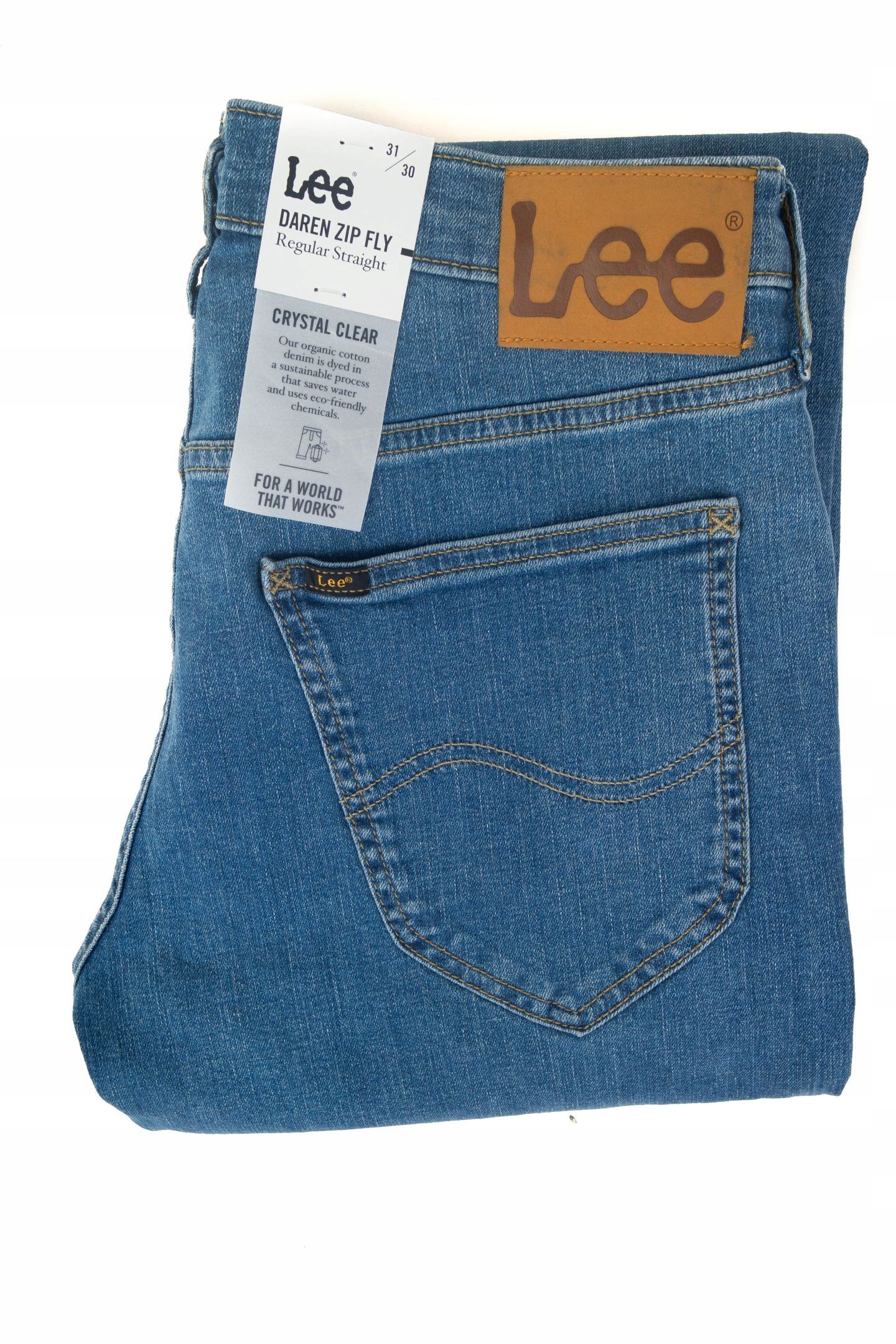 Spodnie Lee Daren Regular Light Stone W42 L34 L707NL66