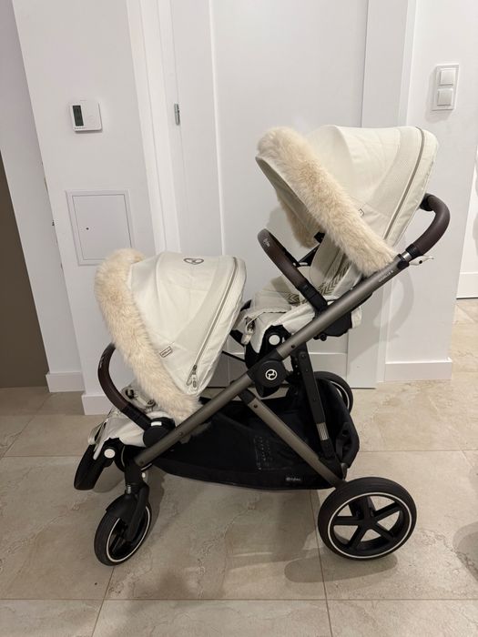 Wózek Gazelle S Bliźniaczy Seashell Beige 2024