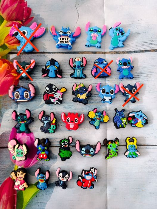 Джибітси для взуття Стіч stitch