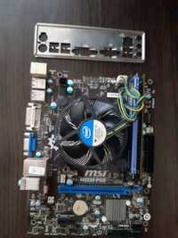 Продам комплект l5 4570 + H81M-P33 + 16Gb ddr3