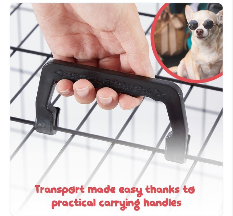 Składana klatka dla psa 92,5x60x66