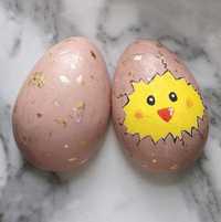 Jajko xxl Kinder Wielkanoc Zając Kurczak słodycze rękodzieło