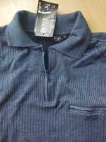 Tshirt męski polo Hugo Boss L/XL grafitowy