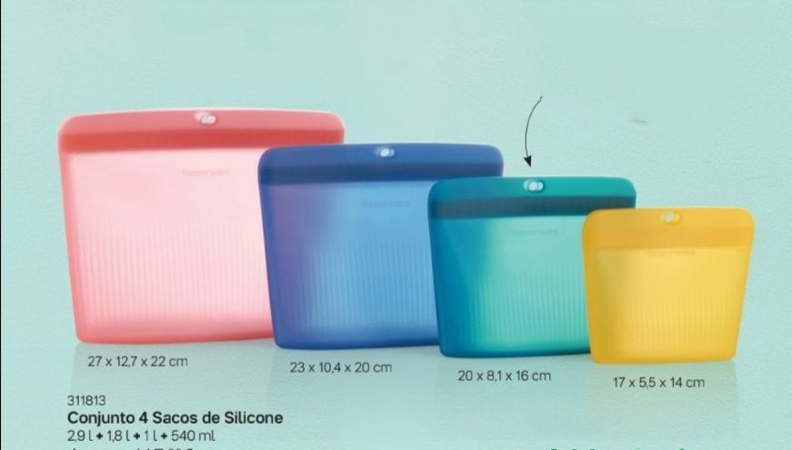 Bolsas de silicone Tupperware desde €17.00