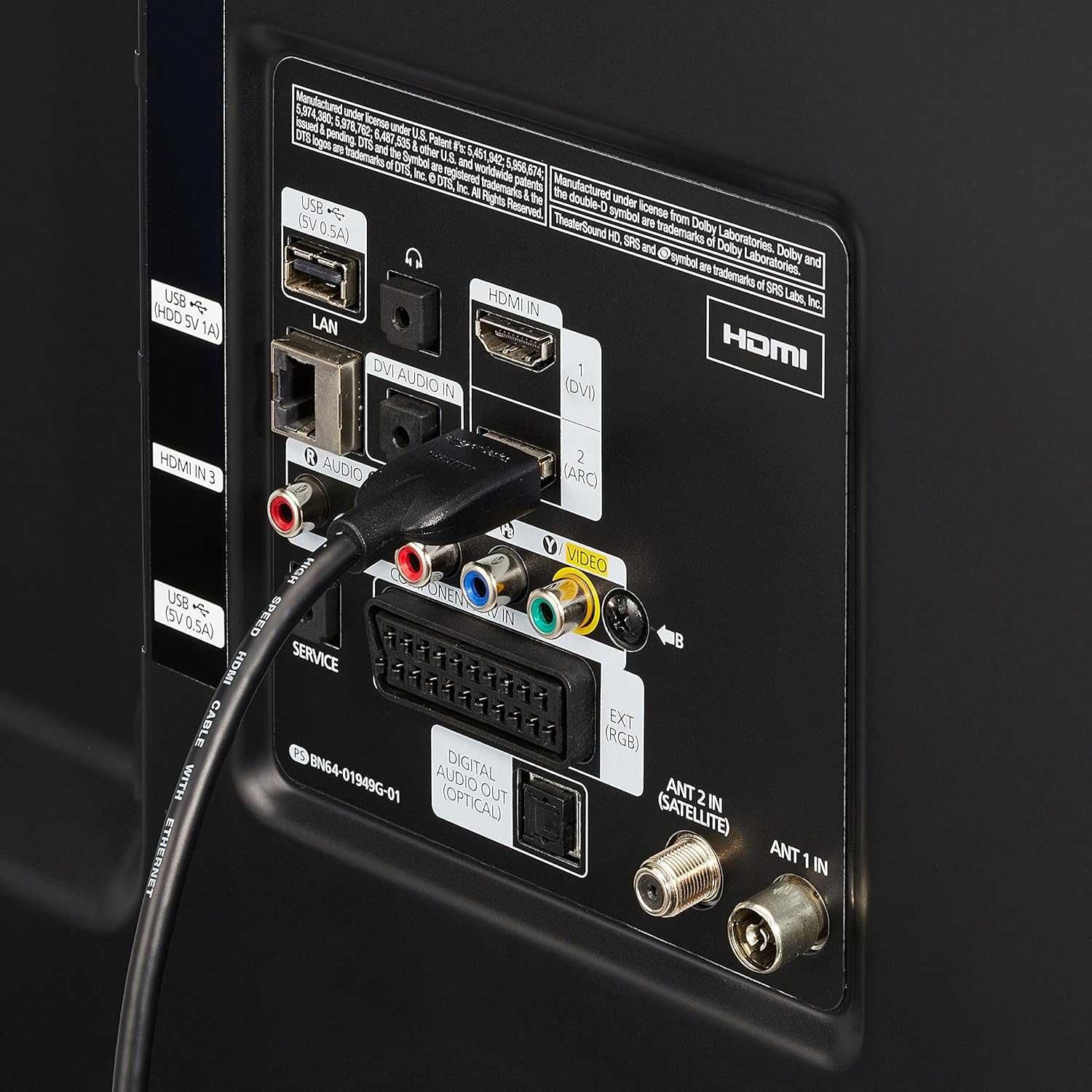 KABEL HDMI 2.0 1,8m High Speed 18 Gb/s Amazonbasics Ethernet s845