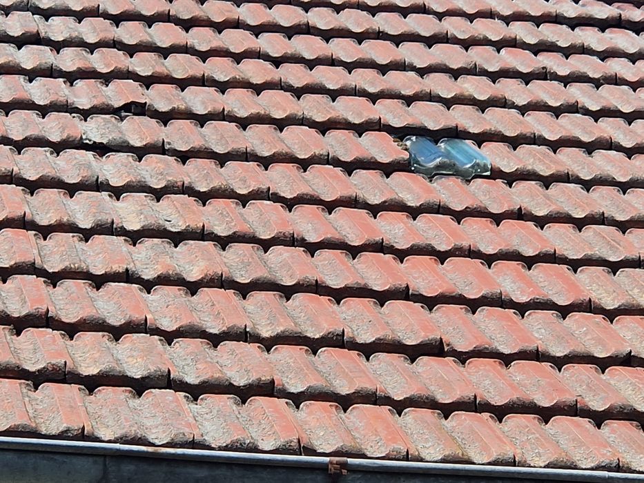 Dachówka z demontażu, poniemiecka