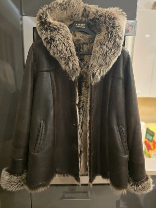 Kożuch ze skóry naturalnej skórzany