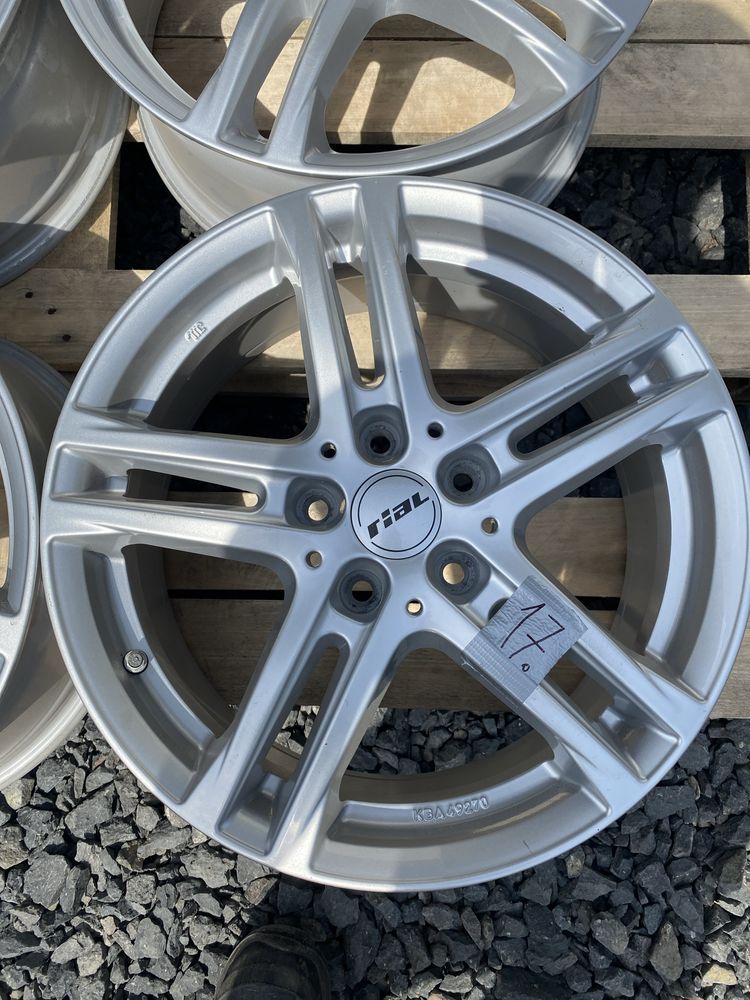 Alufelgi RIAL BAVARO 17” 7.5jx17h2 et47 5x114.3 czujniki  Honda,Toyota