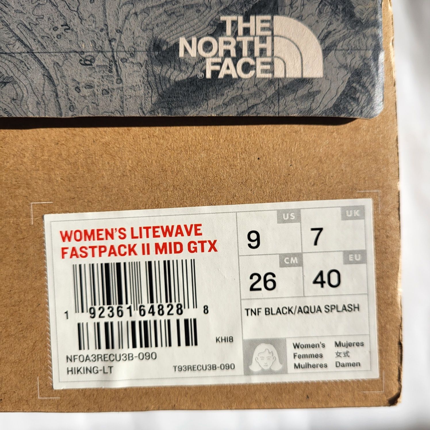 Buty The North Face Litewave Fastpack II MID GTX  r.40