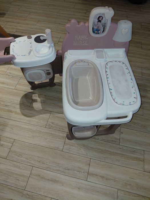 Kącik dla lalek, przewijak smoby, baby born