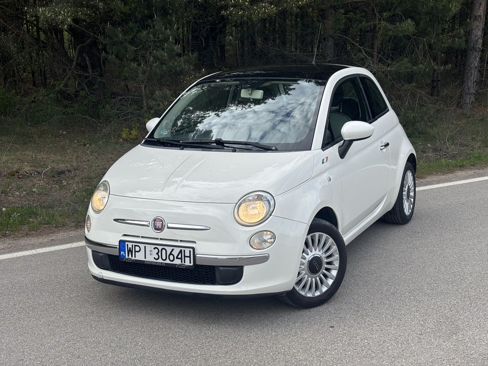 Fiat 500 Alu/Ks.serwisowa/Panorama
