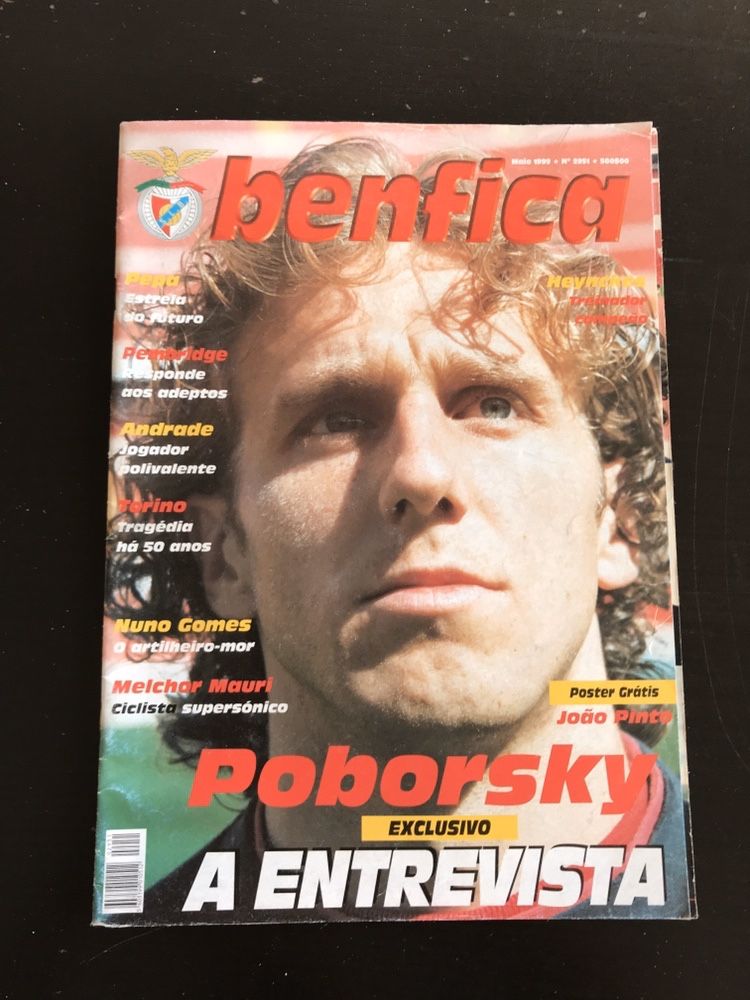Revista Benfica - Poborsky