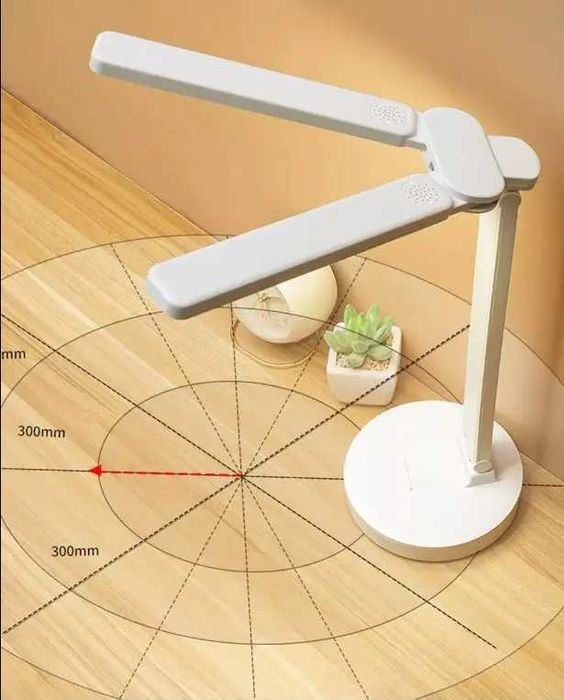 Настільна LED-лампа з батареєю 3000 mAh та micro-USB зарядкою