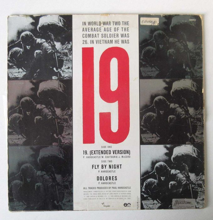PAUL HARDCASTLE - 19 (Máxi-Single)
