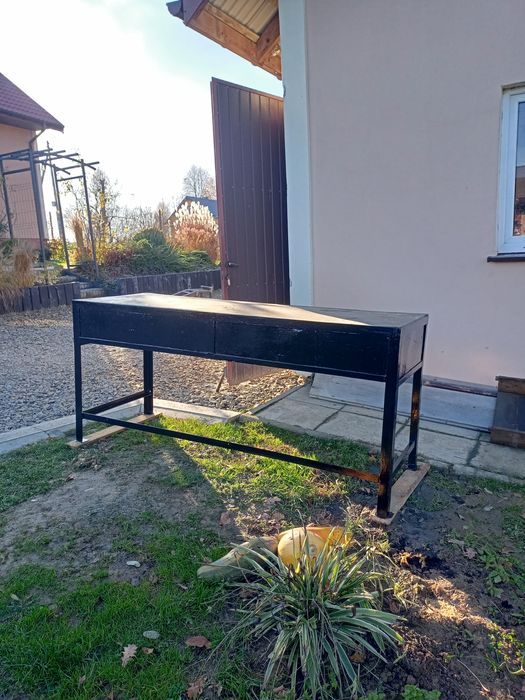 Stół warsztatowy ślusarski falbanek