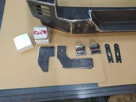 Zderzak stalowy Nissan Terrano - tył / tylny