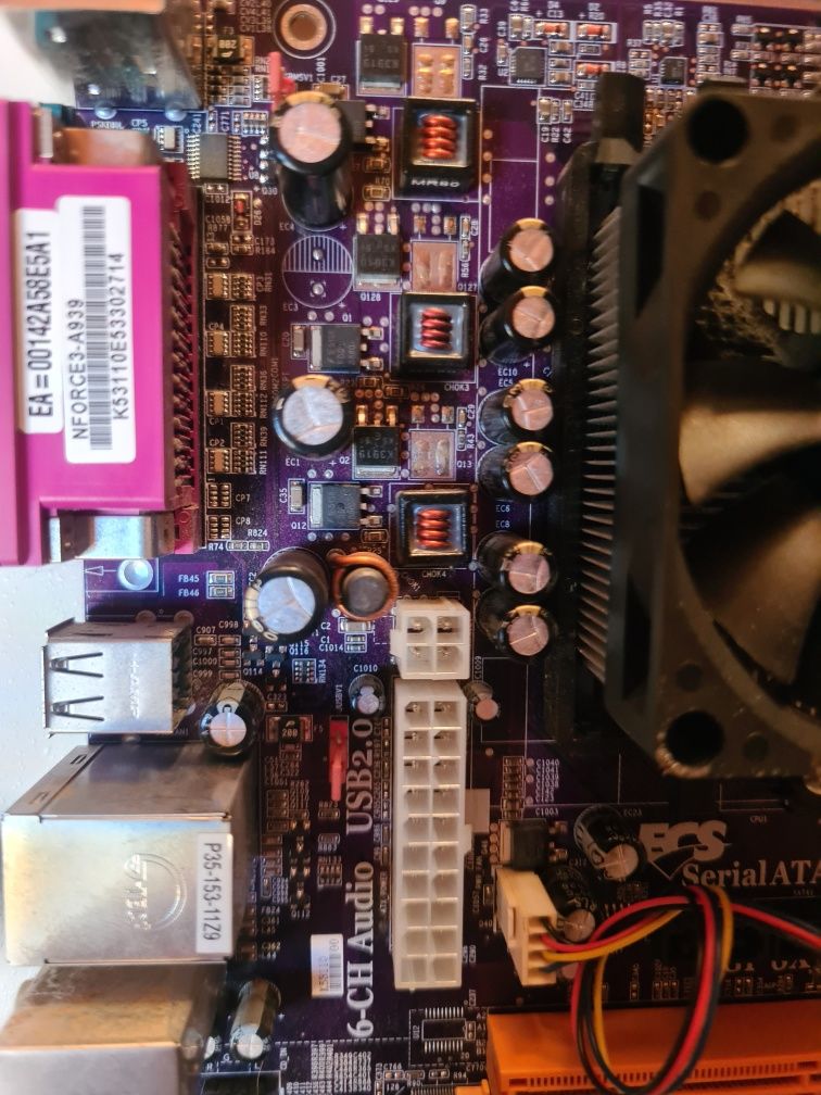 Płyta główna ECS nForce3 A939 rev:1.0A socket 939