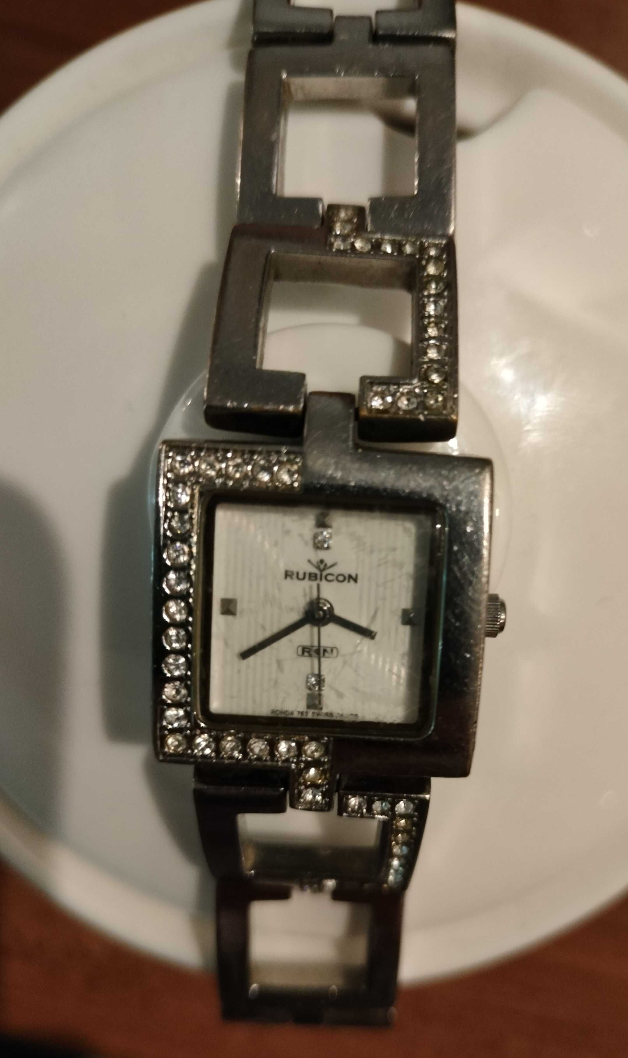 Zegarek damski Rubikon srebrny