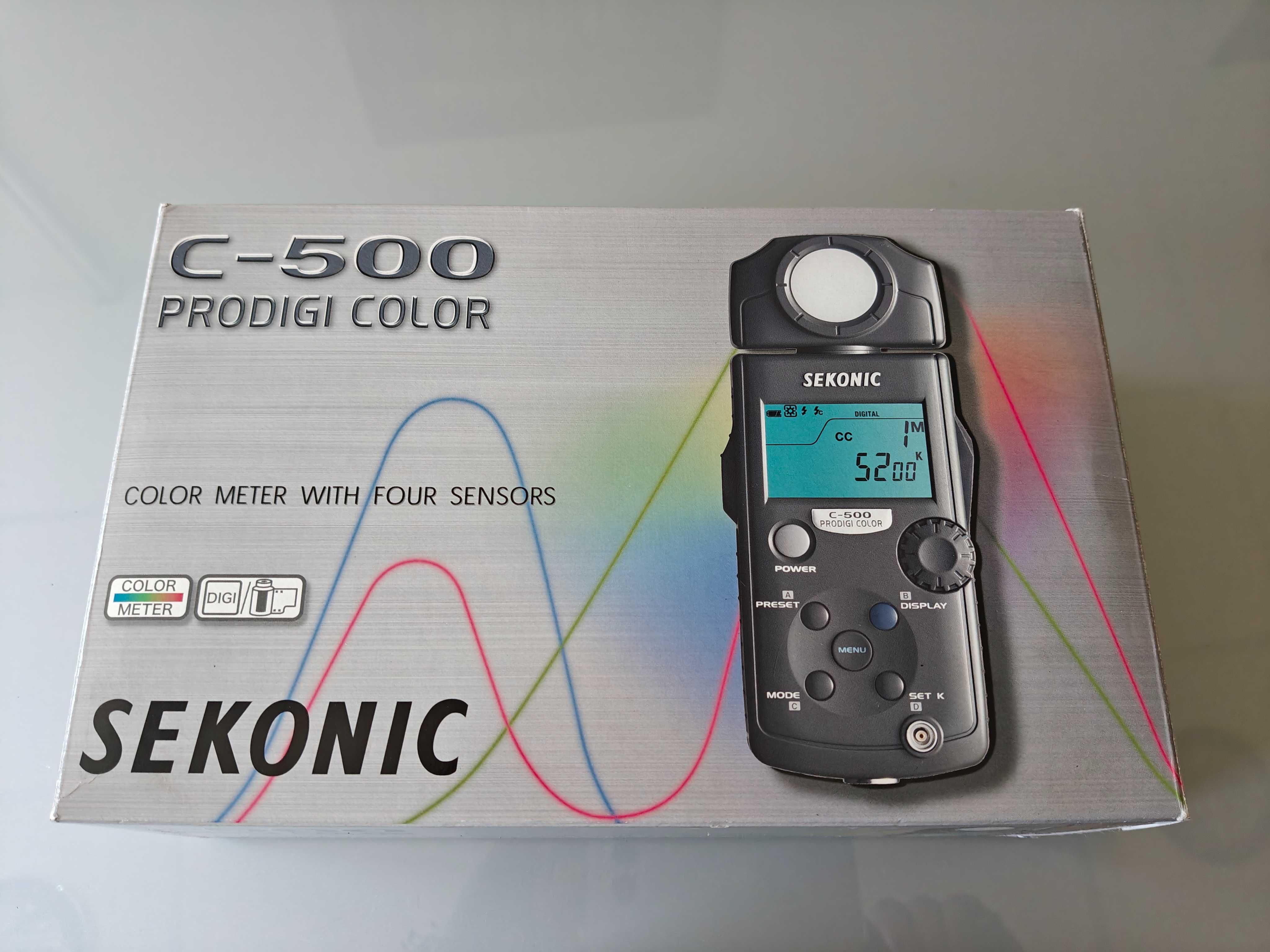 Miernik temperatury barwowej SEKONIC C-500 PRODIGI COLOR