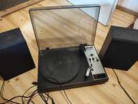 Gramofon Artur z głośnikami