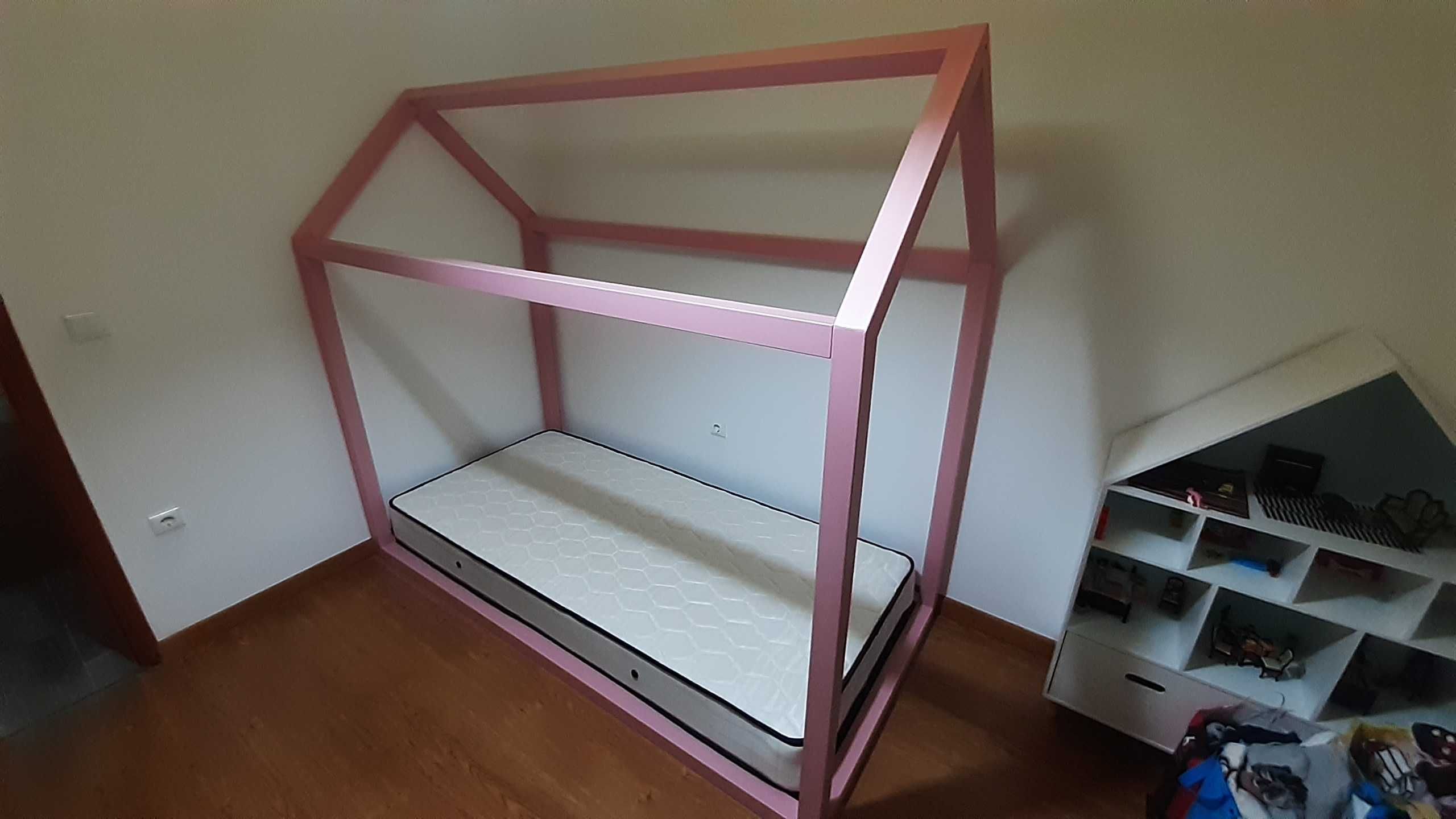 Cama Montessori com estrado 190x90