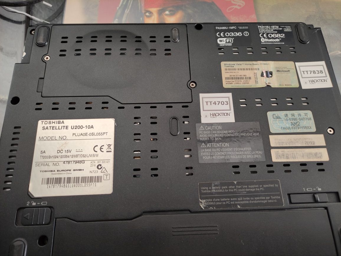 Toshiba Satellite U200-10A