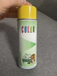 Farba spray żółta Dulux